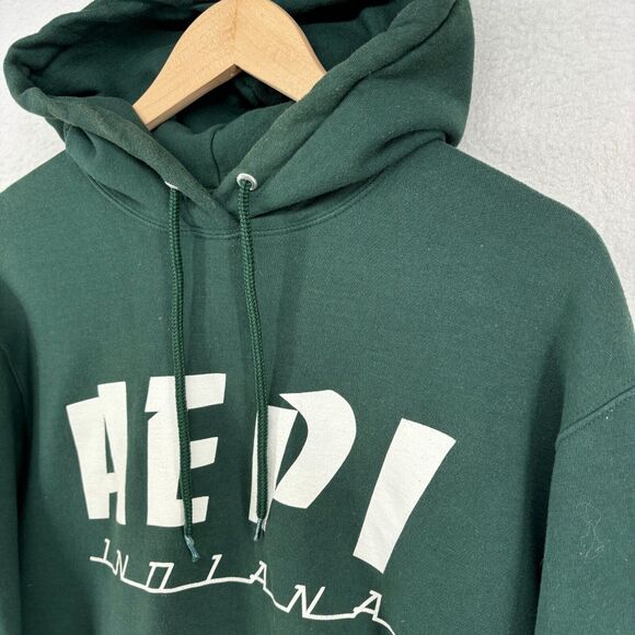 AEPI Hoodie Mens M Alpha Epsilon Pi IU Indiana University Fraternity Bloomington - Picture 5 of 13